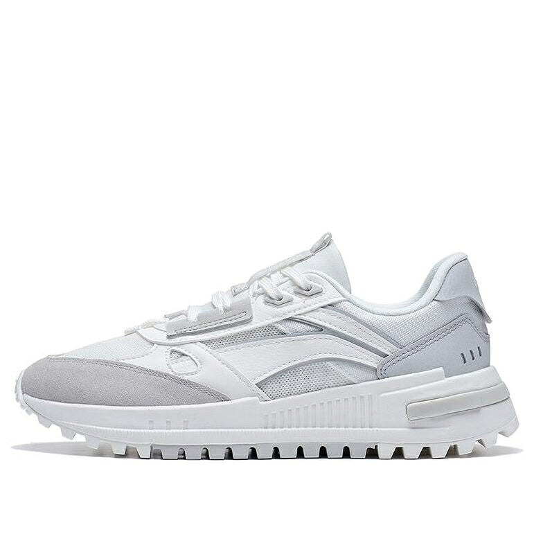 リーニン 薄墨色 薄墨色 白いこと 白いこと 2.0 \u0027GREY WHITE\u0027 スニーカー レディース LI-NING (WMNS) STAR WIND SNEAKERS AGCT156-1 / GREY WHITE