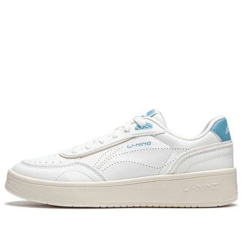 リーニン 白いこと 白いこと 青み 青色 \u0027WHITE BLUE\u0027 スニーカー レディース LI-NING (WMNS) SU AGCU112-2 / WHITE BLUE