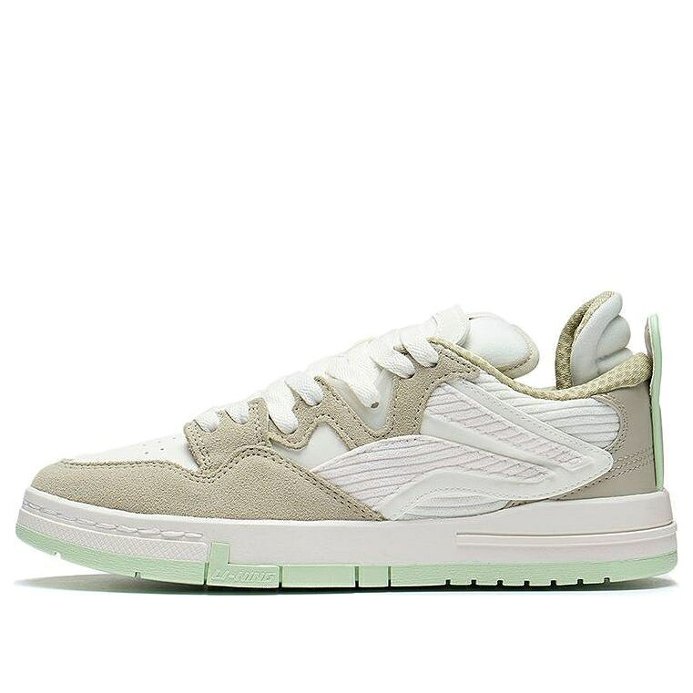 リーニン ウェーブ ウェイブ プロ 白色 ホワイト カーキ 'WHITE KHAKI' スニーカー レディース LI-NING (WMNS) WAVE PRO AECS052-4 / WHITE KHAKI｜スニケス