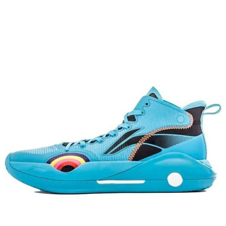 リーニン 青色 ブルー 黒色 ブラック BUTTERFLY BLUE スニーカー メンズ LI-NING YUSHUAI 15 ABAR043-4 / BLUE BLACK