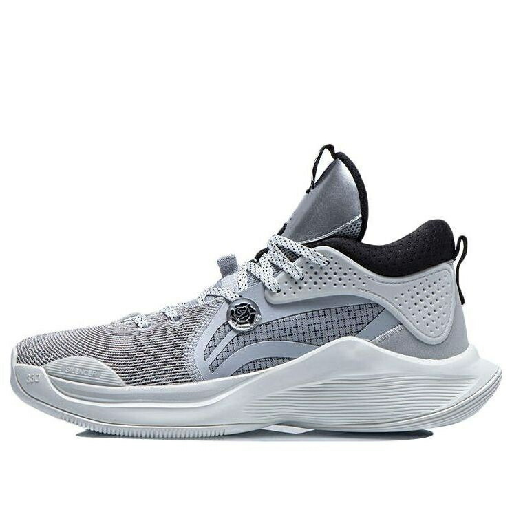 リーニン 薄墨色 薄墨色 薄墨色 C.J. \u0027GREY\u0027 スニーカー メンズ LI-NING SILENCER MCCOLLUM ABPQ049-6 / GRAY GRAY