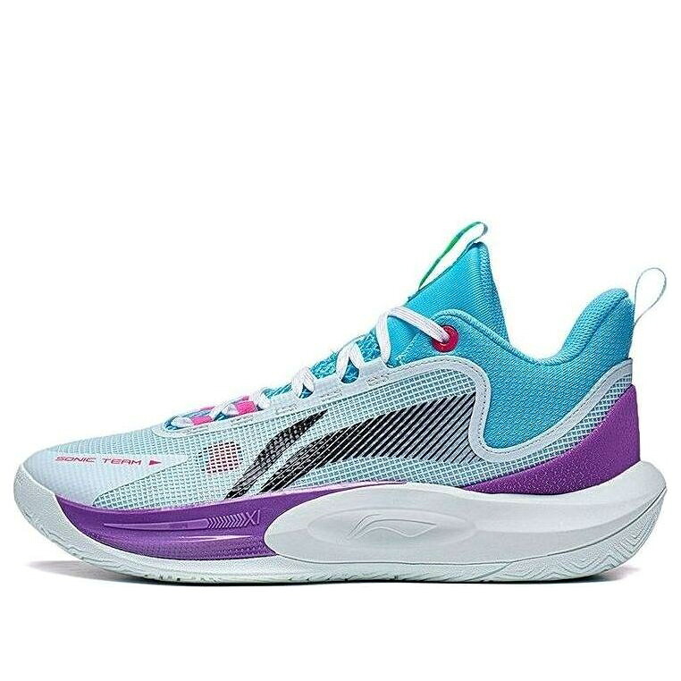 リーニン チーム 青色 ブルー 紫 パープル 'BLUE PURPLE' スニーカー メンズ LI-NING SONIC 11 TEAM ABPT023-3 / BLUE PURPLE