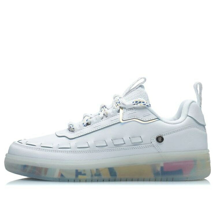 リーニン 白いこと 白いこと 青味 青み \u0027MARSHMALLOW\u0027 スニーカー メンズ LI-NING COUNTERFLOW AGCP289-16 / WHITE BLUE
