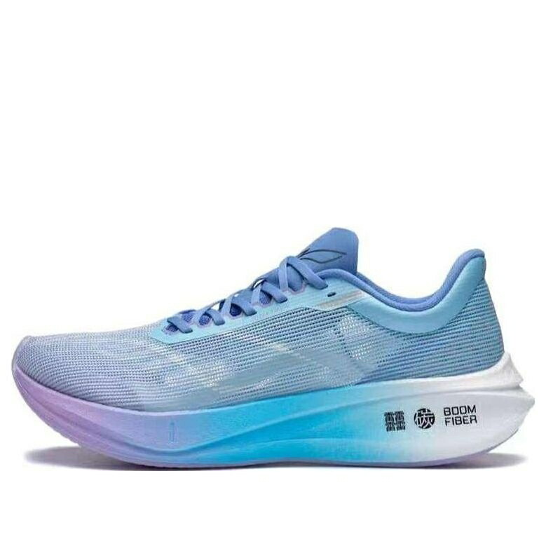 リーニン 青色 ブルー 紫 パープル 白色 ホワイト 'COTTON CANDY' スニーカー レディース LI-NING (WMNS) FEIDIAN 3 CHALLENGER ARMT038-5 / BLUE PURPLE WHITE