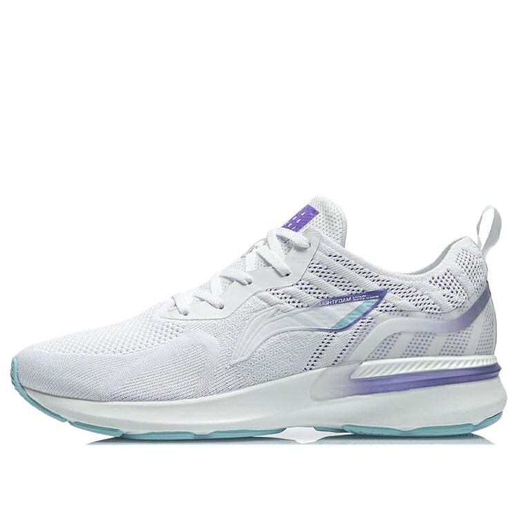 リーニン 白色 ホワイト 紫 パープル 'WHITE PURPLE' スニーカー メンズ LI-NING ARASHI NO BOUNDRY ARHR131-2 / WHITE PURPLE