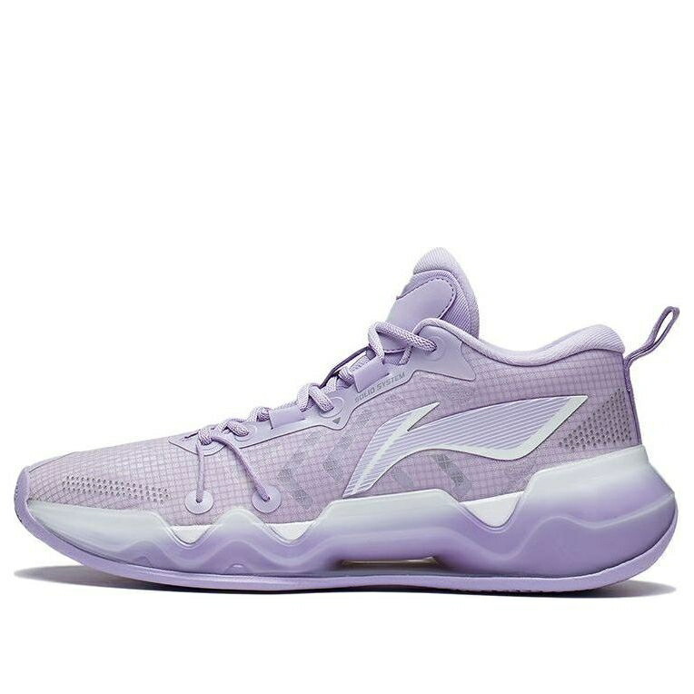 リーニン 紫 パープル 白いこと 白いこと \u0027LIGHT WHITE\u0027 スニーカー メンズ LI-NING LIREN 2 LOW PURPLE ABAS039-13 / PURPLE WHITE