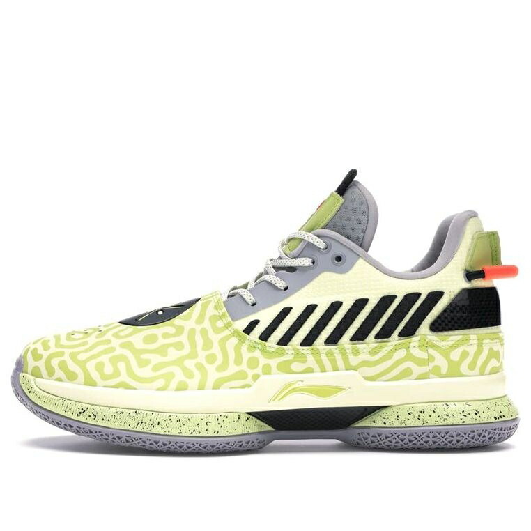 リーニン ウェイド 緑 緑であること 黒いこと 黒いこと \u0027YELLOW BLACK\u0027 スニーカー メンズ LI-NING WAY OF WADE 7 GREEN ABAN079-13 / GREEN BLACK