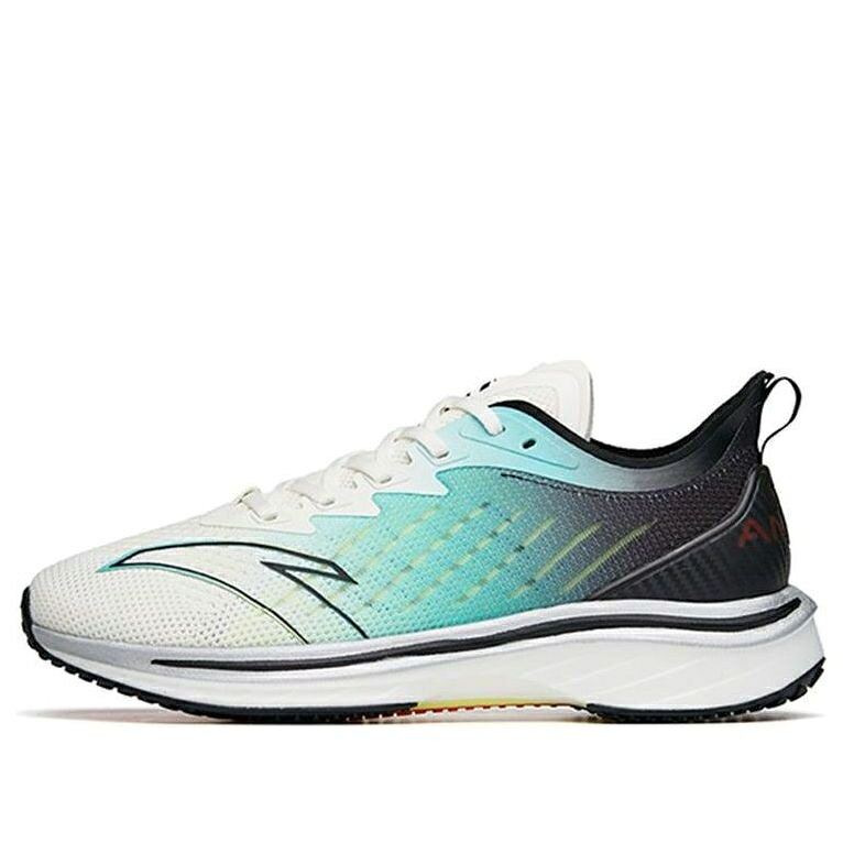 青味 青み 白いこと 白いこと 黒いこと 黒いこと \u0027WHITE BLACK\u0027 スニーカー メンズ ANTA MACH 1 BLUE 112215566-4 / BLUE WHITE BLACK