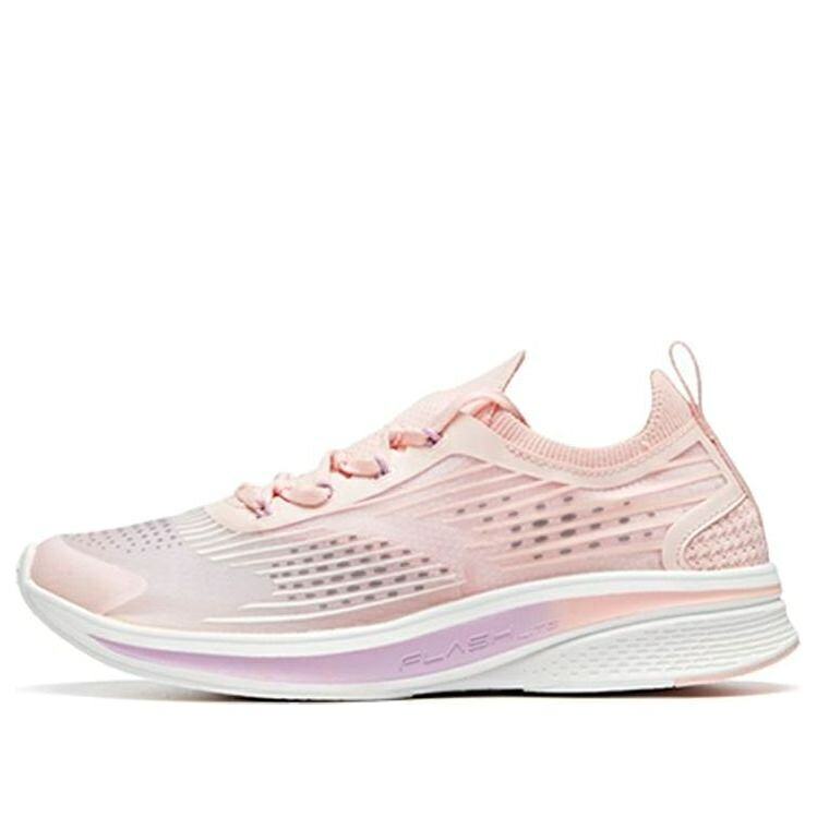 つづき物 サクラ色 白いこと 白いこと 紫 パープル \u0027LIGHT WHITE\u0027 スニーカー レディース ANTA (WMNS) RUNNING SERIES SNEAKERS PINK 12925542-4 / PINK WHITE PURPLE