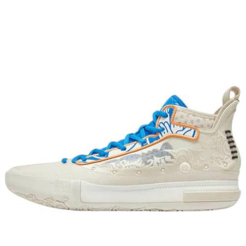 白色 ホワイト 青色 ブルー 橙 オレンジ MIRO スニーカー メンズ 361 DEGREES 361 DEGREES JOKER 1 SE 672521123-13 / WHITE BLUE ORANGE