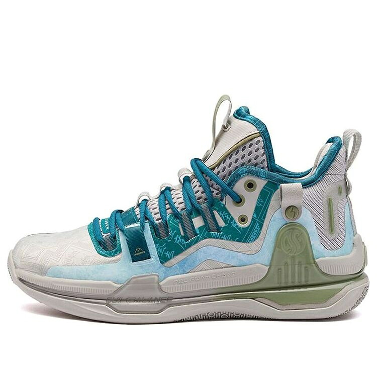 労働者階級 薄墨色 薄墨色 \u0027HANGZHOU SILK\u0027 スニーカー メンズ 361 DEGREES 361 DEGREES AG1 PRO AARON GORDON ASIAN GAMES - HANGZHOU 672131102F-2 / GREY TEAL