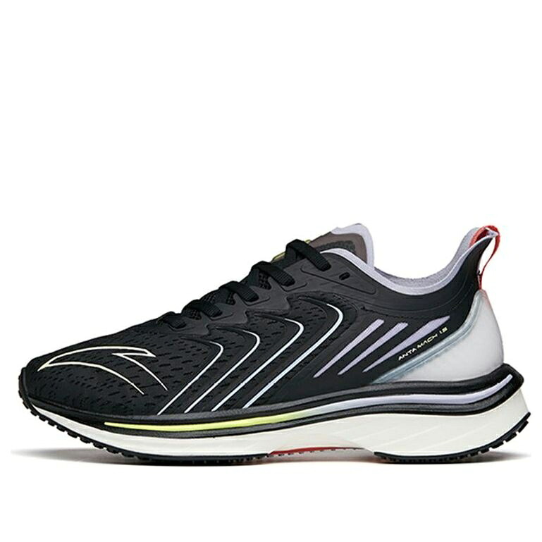 黒いこと 黒いこと 紫 パープル 白いこと 白いこと 1.0 \u0027BLACK PURPLE\u0027 スニーカー レディース ANTA (WMNS) MACH 122135562-1 / BLACK PURPLE WHITE