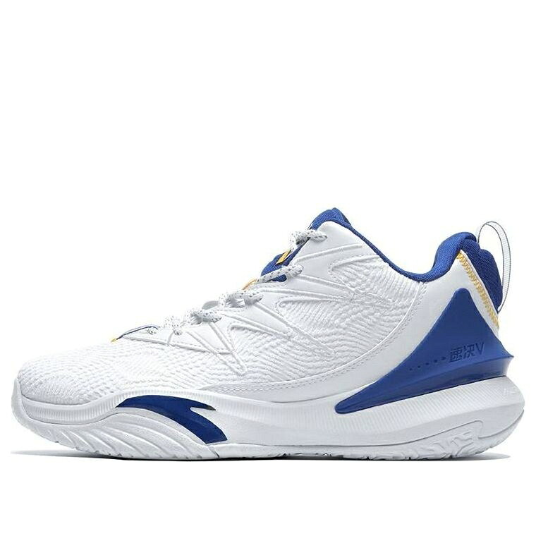 クイック 素早さ 篭球 スニーカー 運動すること靴 白いこと 白いこと 青味 青み 5.0 \u0027WHITE BLUE\u0027 スニーカー メンズ ANTA X QUICK SPEED KEVON LOONEY BASKETBALL SHOES 112141605-1 / WHITE BLUE