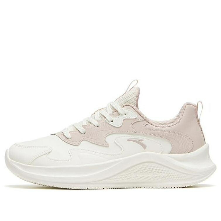 白いこと 白いこと サクラ色 \u0027WHITE PINK\u0027 スニーカー レディース ANTA (WMNS) THE STROLL 922315573-7 / WHITE PINK