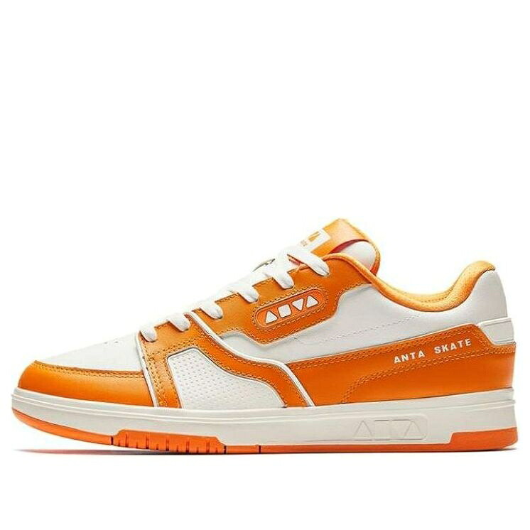 白色 ホワイト 橙 オレンジ 'WHITE ORANGE' スニーカー メンズ ANTA AOYU 912348026-3 / WHITE ORANGE