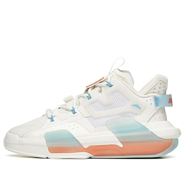 橙 オレンジ色 白いこと 白いこと 青味 青み \u0027WHITE BLUE\u0027 スニーカー レディース ANTA (WMNS) BADAO LOW ORANGE 122138081-1 / WHITE ORANGE BLUE
