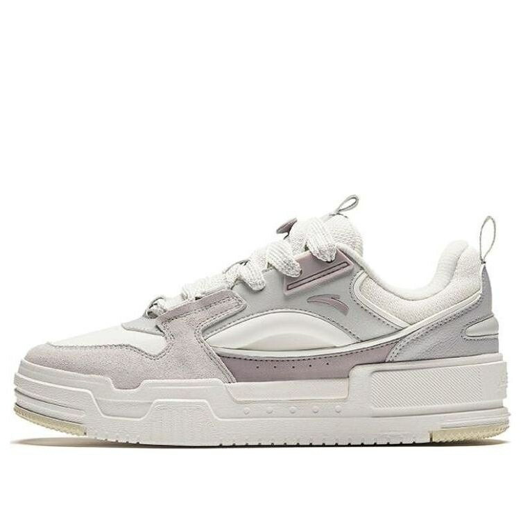 シリーズ 紫 パープル 白色 ホワイト 灰色 グレー 'WHITE GREY' スニーカー メンズ ANTA SKATEBOARDING SERIES SNEAKERS PURPLE 912348001-4 / WHITE PURPLE GREY