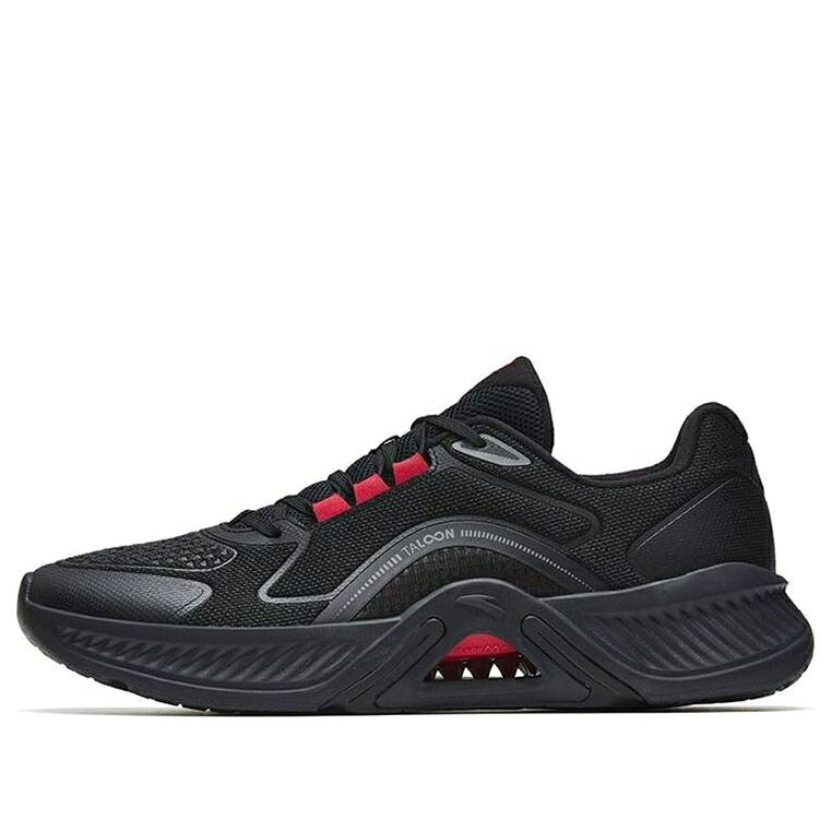 形づくる つづき物 黒いこと 黒いこと 赤 赤いこと \u0027BLACK RED\u0027 スニーカー メンズ ANTA TRAINING SERIES SNEAKERS 112247789-6 / BLACK RED
