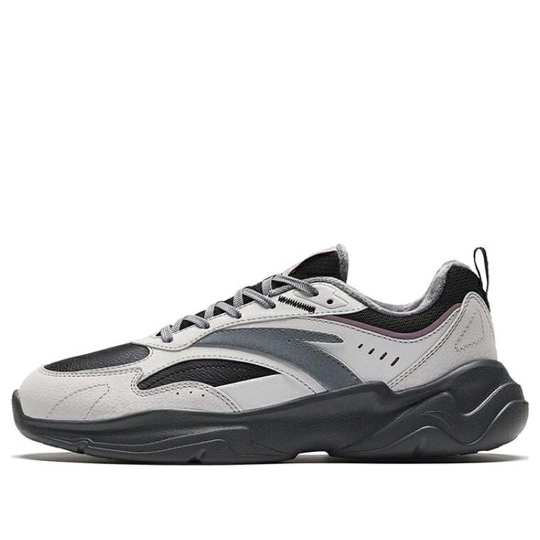 薄墨色 薄墨色 黒いこと 黒いこと \u0027GREY BLACK\u0027 スニーカー レディース ANTA (WMNS) CHAO BAI GZ 122348812-10 / GREY BLACK