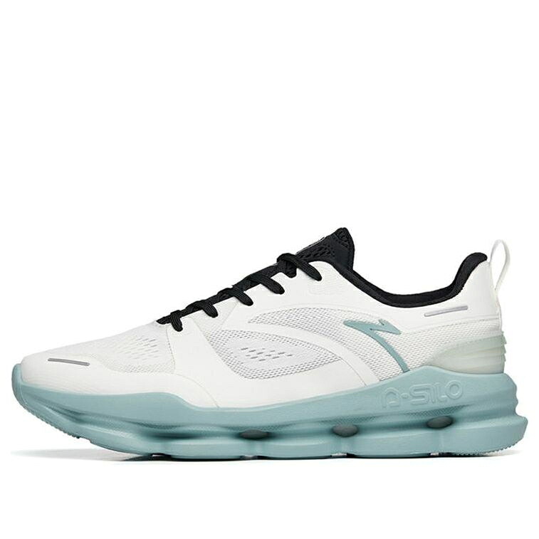 形づくる 続きもの 象牙色 青味 青み \u0027WHITE BLACK\u0027 スニーカー メンズ ANTA TRAINING SERIES SNEAKERS 112237720-1 / IVORY ICE BLUE