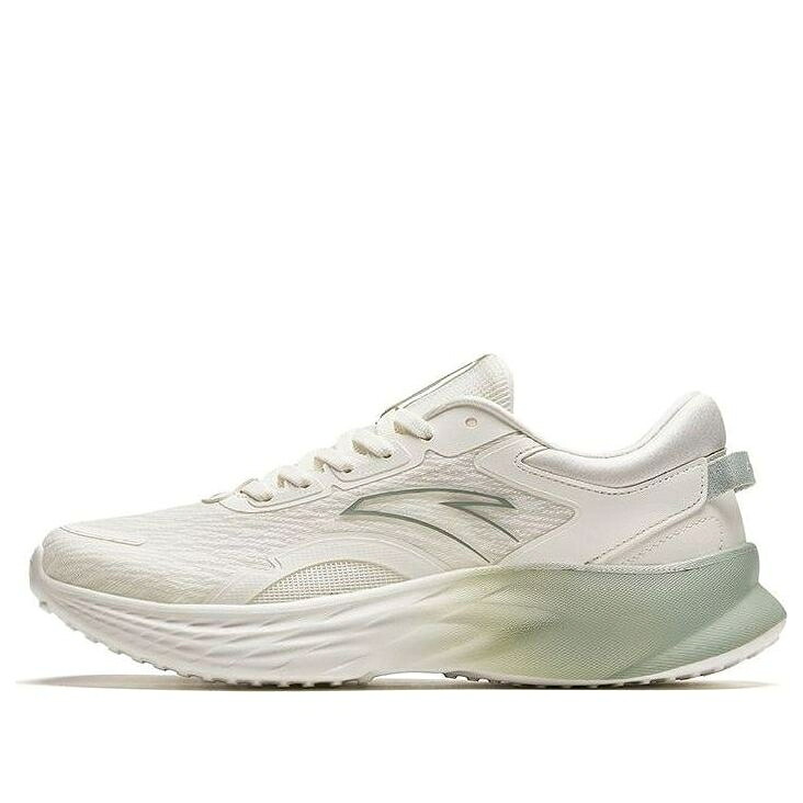 つづき物 白いこと 白いこと 緑 緑であること \u0027WHITE GREEN\u0027 スニーカー レディース ANTA (WMNS) RUNNING SERIES SNEAKERS 922425517-4 / WHITE GREEN