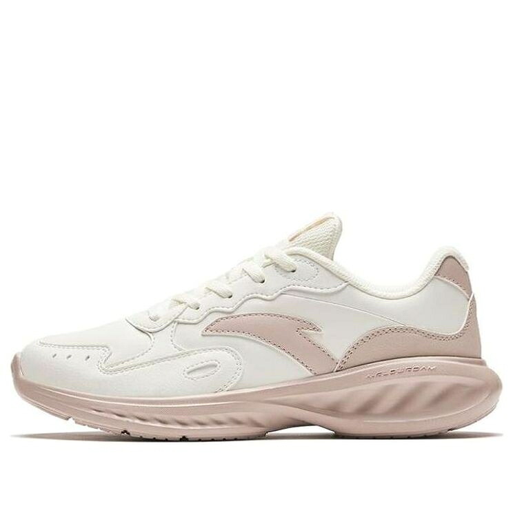 つづき物 サクラ色 白いこと 白いこと \u0027PINK WHITE\u0027 スニーカー レディース ANTA (WMNS) RUNNING SERIES SNEAKERS 922325571-6 / PINK WHITE