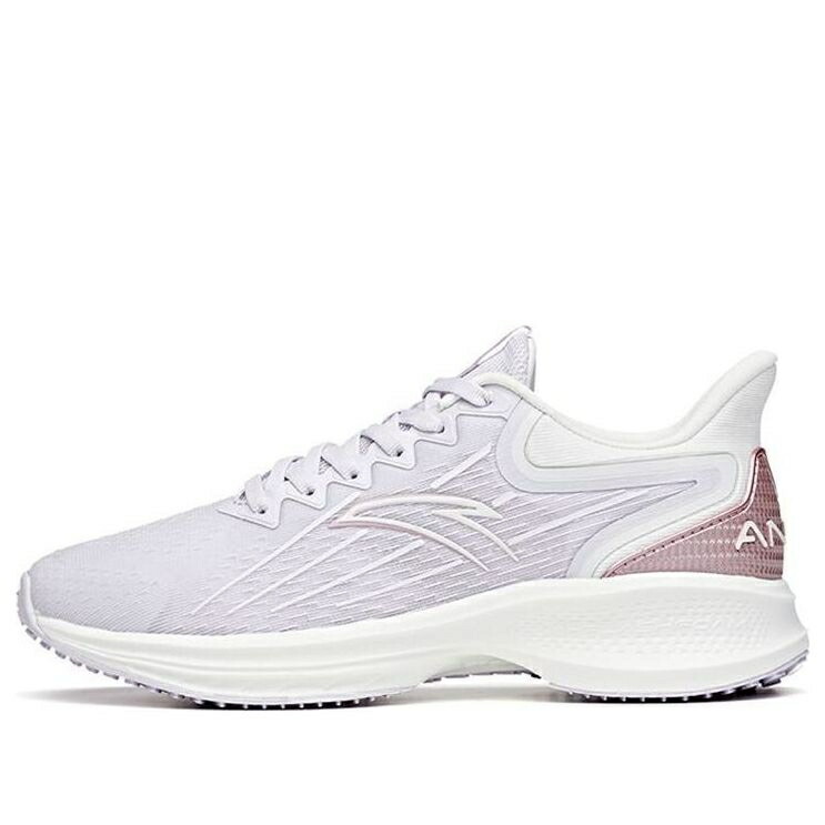 幽客 寄せあわせ 白いこと 白いこと 紫 パープル サクラ色 1.0 \u0027PURPLE PINK\u0027 スニーカー レディース ANTA (WMNS) LINGPAO RUN COLLECTION WHITE 122125585-6 / PURPLE WHITE PINK