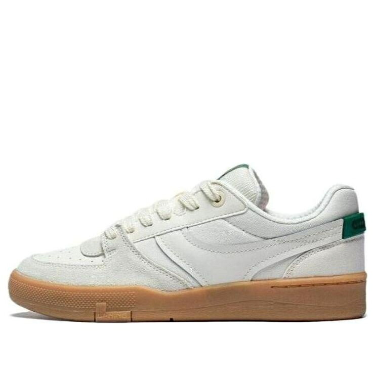リーニン 白いこと 白いこと カーキ \u0027WHITE GUM\u0027 スニーカー メンズ LI-NING GLORY 92S AEPSA57-3 / WHITE KHAKI