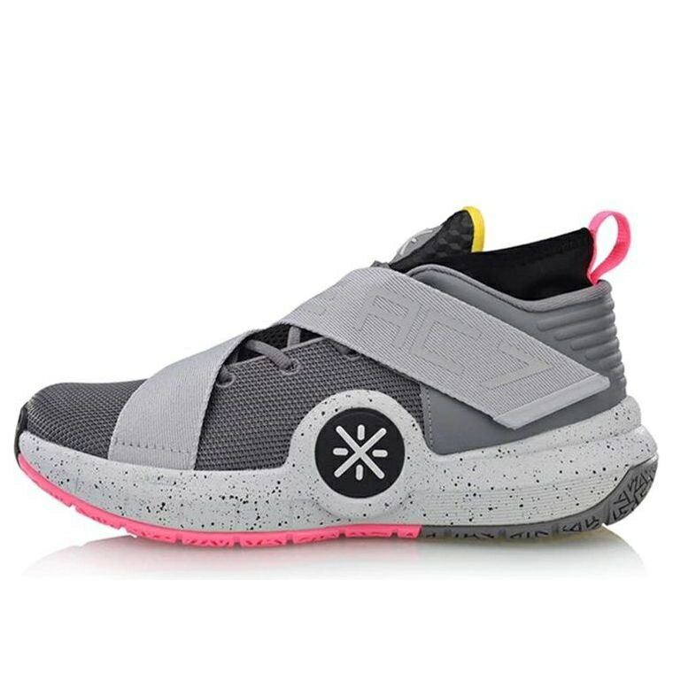 リーニン ウェイド シティ 薄墨色 薄墨色 さくら色 \u0027GREY PINK\u0027 スニーカー メンズ LI-NING WADE ALL CITY 7 ABAN047-2 / GREY PINK