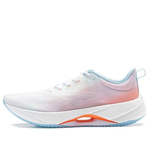 リーニン 青み 青色 白いこと 白いこと 橙 オレンジ色 \u0027WHITE ORANGE\u0027 スニーカー レディース LI-NING (WMNS) SUPERLIGHT 21 BLUE ARBU002-1 / WHITE BLUE ORANGE
