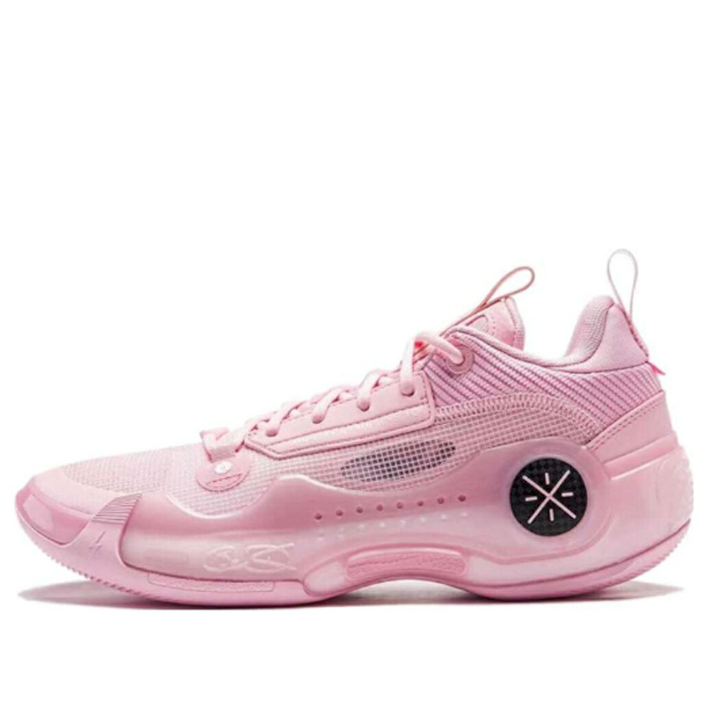 リーニン ウェイド サクラ色 黒いこと 黒いこと \u0027CHERRY BLOSSOM\u0027 スニーカー メンズ LI-NING WAY OF WADE 10 LOW ABAS083-3 / PINK BLACK