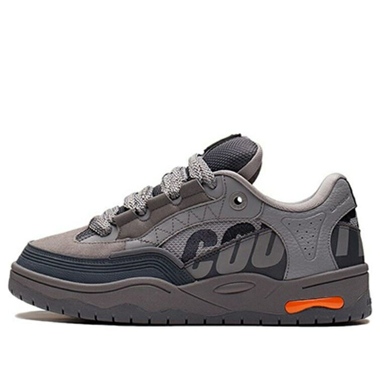 リーニン 灰色 グレー 黒色 ブラック 橙 オレンジ 2.0 'GREY BLACK' スニーカー メンズ LI-NING COUNTERFLOW THE ONE YU AGCS233-3 / GREY BLACK ORANGE