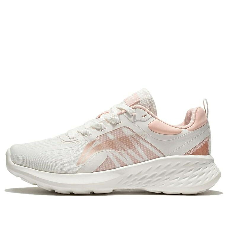 リーニン 白いこと 白いこと さくら色 \u0027WHITE PINK\u0027 スニーカー レディース LI-NING (WMNS) EAZGO ARES008-4 / WHITE PINK