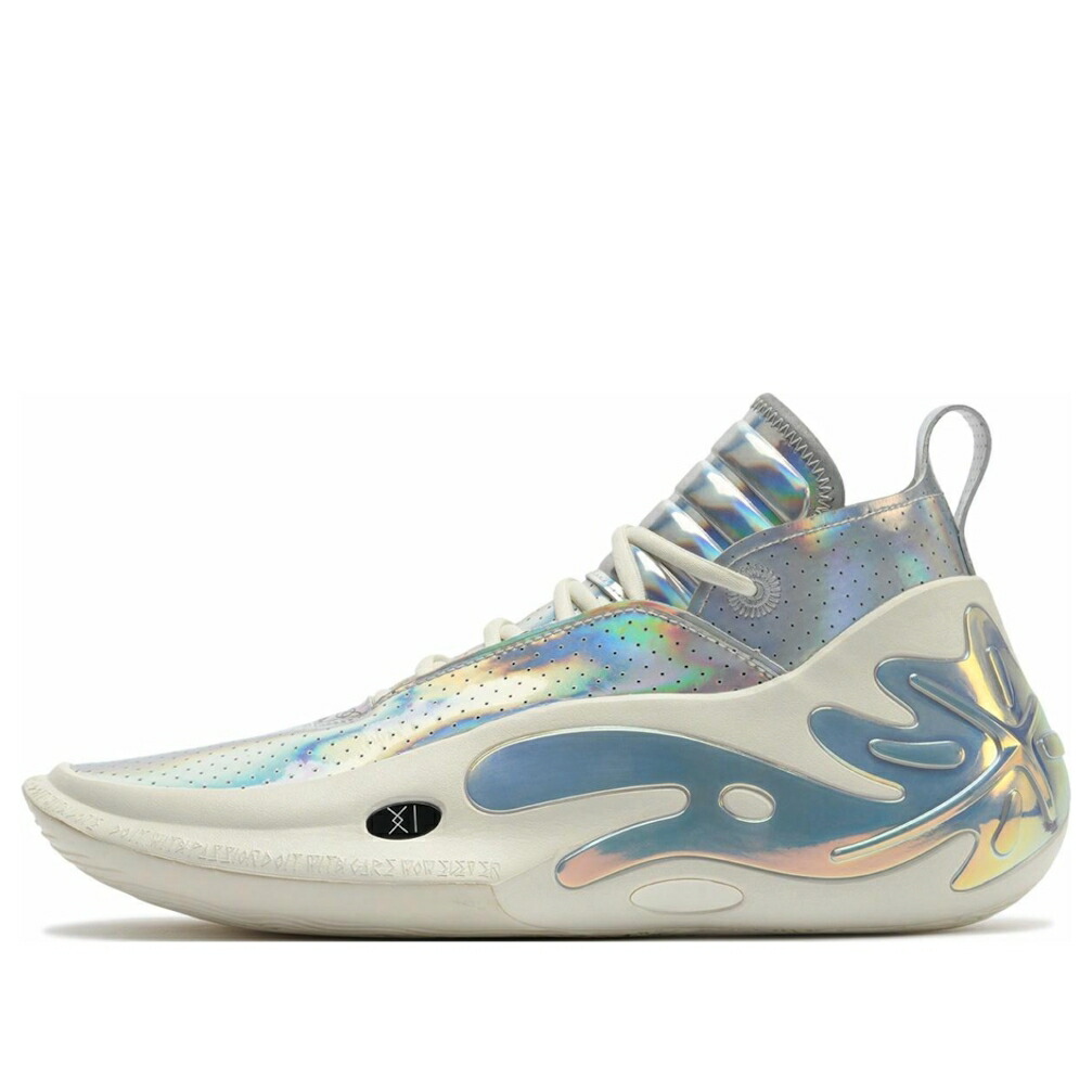 リーニン ウェイド 銀色 シルバー ベージュ 'MOMENT' スニーカー メンズ LI-NING WAY OF WADE 11 ABAU049-10 / SILVER BEIGE
