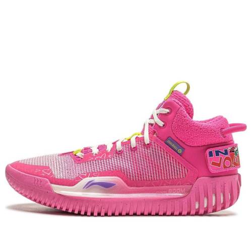 リーニン サクラ色 緑 緑であること \u0027STRAWBERRY PINK\u0027 スニーカー メンズ LI-NING BADFIVE 3 ABFT015-9 / PINK GREEN