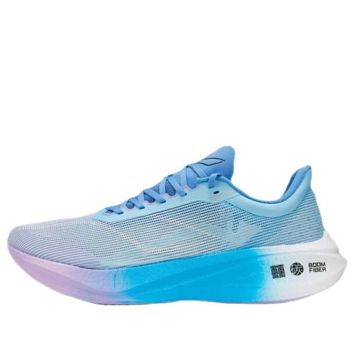リーニン 青色 ブルー 紫 パープル 白色 ホワイト COTTON CANDY スニーカー メンズ LI-NING FEIDIAN 3 CHALLENGER ARMT037-5 / BLUE PURPLE WHITE