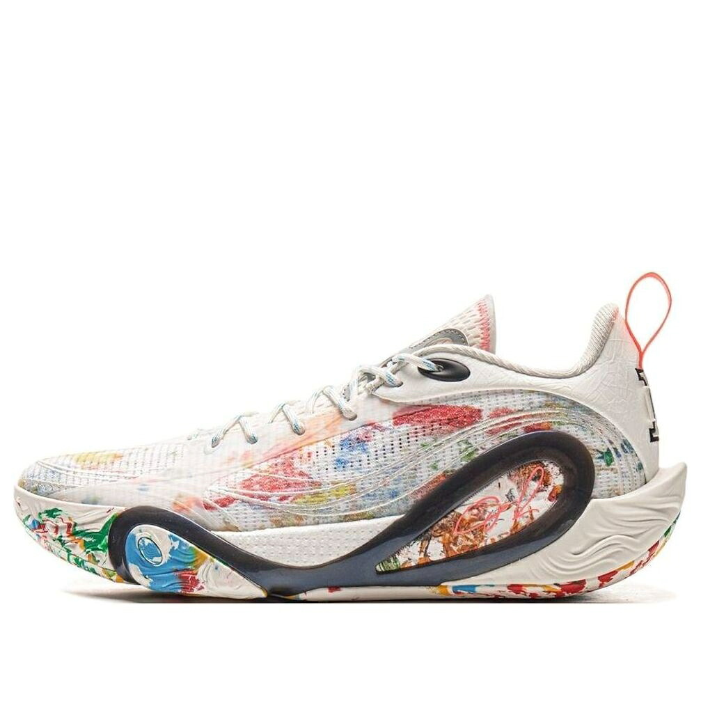 リーニン ウェイド ベージュ \u0027CANVAS\u0027 スニーカー メンズ LI-NING WAY OF WADE DLO1 ABPV009-3 / BEIGE MULTI COLOR