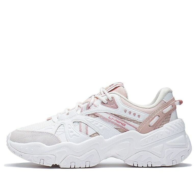 リーニン 白いこと 白いこと 2.0 \u0027WHITE MAUVE\u0027 スニーカー レディース LI-NING (WMNS) NEW TRIP AGLS052-3 / WHITE MUAVE