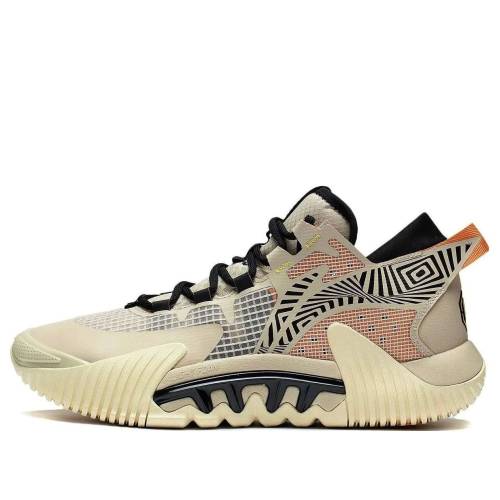 リーニン カーキ 黒いこと 黒いこと 橙 オレンジ色 \u0027KHAKI BLACK\u0027 スニーカー メンズ LI-NING BADFIVE 2 LOW ABFS003-20 / KHAKI BLACK ORANGE