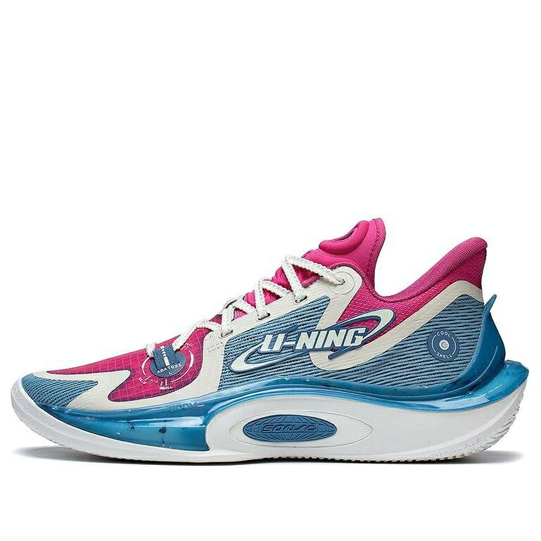 リーニン サクラ色 黄味がかった 黄色 \u0027NIAGARA PINK\u0027 スニーカー メンズ LI-NING SONIC 11 ASTRO-S2 ABAT021-7 / NIAGARA PINK YELLOW