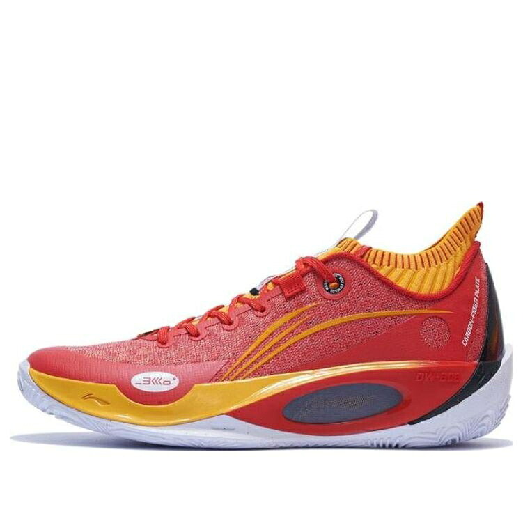 リーニン ウェイド ウルトラ 赤 レッド 橙 オレンジ 'BRIGHT RED' スニーカー メンズ LI-NING WADE 808 ULTRA ABAS113-9 / RED ORANGE