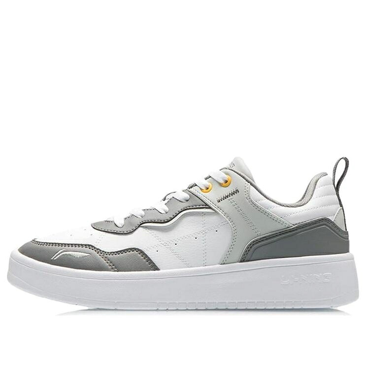 リーニン 点火装置 白いこと 白いこと 薄墨色 薄墨色 \u0027WHITE GREY\u0027 スニーカー メンズ LI-NING SUPERWAVE LITE DARK AGCR315-4 / WHITE GREY