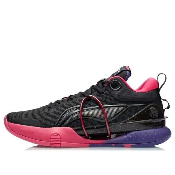 リーニン 素早さ 割り増し金 黒いこと 黒いこと \u0027マイアミ 熱さ\u0027 スニーカー メンズ LI-NING SPEED 8 PREMIUM \u0027MIAMI HEAT\u0027 ABAR071-2 / BLACK