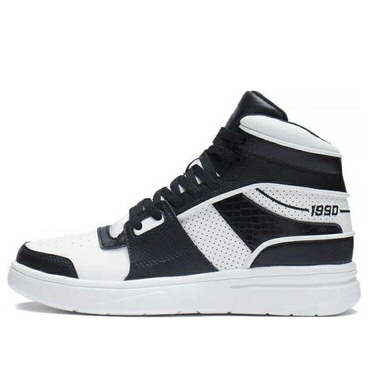 リーニン ご機嫌 黒いこと 黒いこと \u0027BLACK WHITE\u0027 スニーカー レディース LI-NING (WMNS) WEIWU HIGH ABCS098-2 / BLACK WHIE