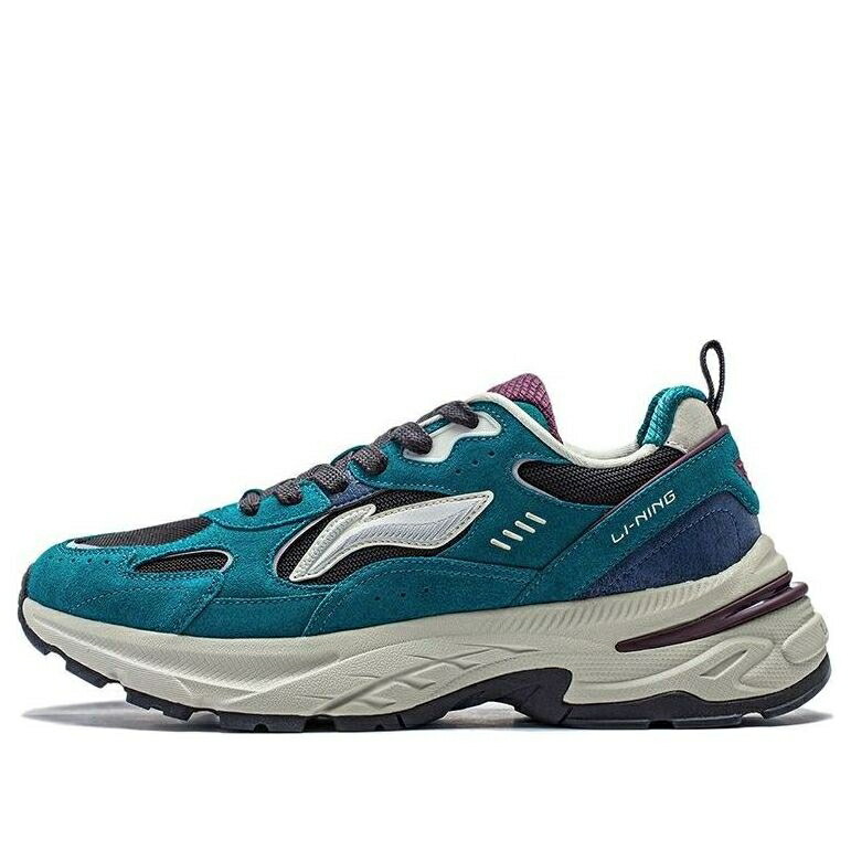 リーニン ベージュ 黒いこと 黒いこと \u0027TEAL BEIGE\u0027 スニーカー メンズ LI-NING BEICHEN AGCT425-4 / TEAL BEIGE BLACK