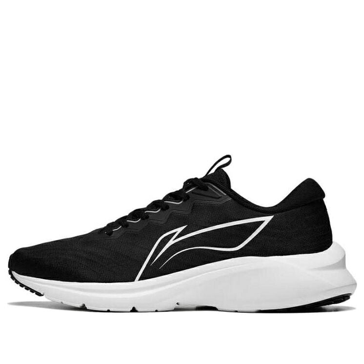 リーニン 黒色 ブラック 白色 ホワイト \'BLACK WHITE\' スニーカー メンズ LI-NING LARK ARST033-1 / BLACK WHITE|スニケス