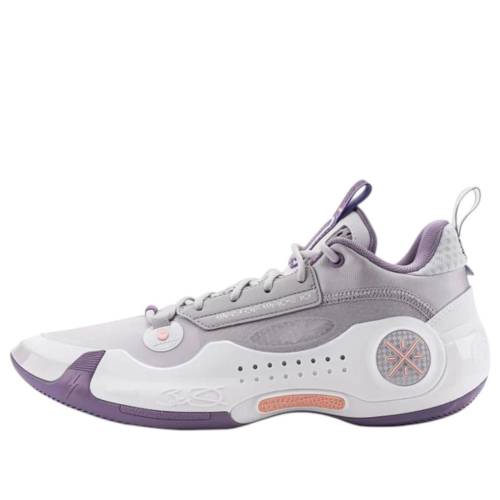 リーニン ウェイド 紫 パープル 白いこと 白いこと \u0027LAVENDER\u0027 スニーカー メンズ LI-NING WAY OF WADE 10 LOW ABAS083-29 / PURPLE LAVENDER WHITE