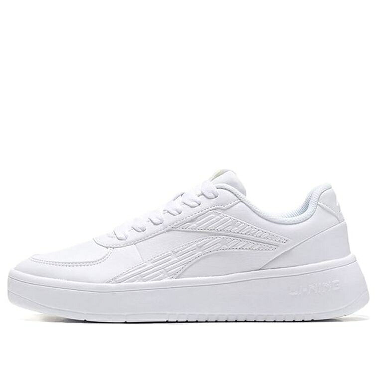 リーニン 白いこと 白いこと \u0027SNOW WHITE\u0027 スニーカー メンズ LI-NING SUPERWAVE LOW AGCN335-1 / WHITE