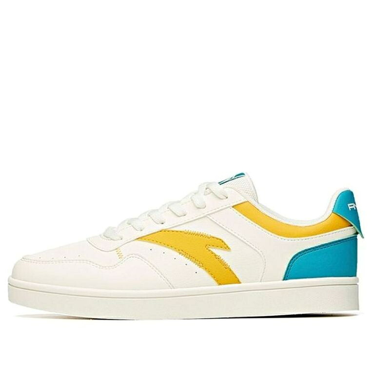 スニーカー 運動靴 黄色 イエロー 白色 ホワイト 青色 ブルー 'WHITE BLUE' スニーカー メンズ ANTA SKATEBOARDING SHOES YELLOW 912118009-6 / WHITE YELLOW BLUE|スニケス