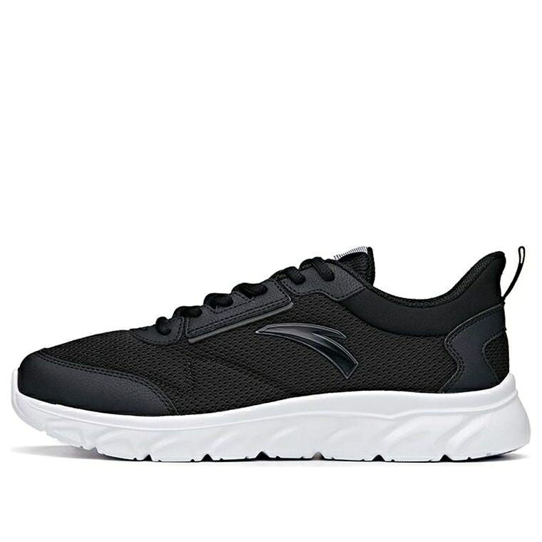 幽客 寄せ合わせ 黒いこと 黒いこと 白いこと 白いこと \u0027BLACK\u0027 スニーカー メンズ ANTA RUN COLLECTION 912125526-3 / BLACK WHITE